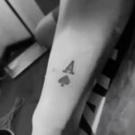 Arjun Kapoor Instagram - She is the Ace up my sleeve 😉 @anshulakapoor & I, intertwined forever in life & also by the letter A ♠️🖤