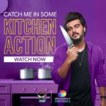 Arjun Kapoor Instagram - I’ve always been a foodie, never a chef. But I do like to take up roles that challenge me! And I took a very meaty one recently, on #StarVsFood. Watch me in action with spices and knives, only on @discoveryplusin @endemolshineind @bazinga_ent