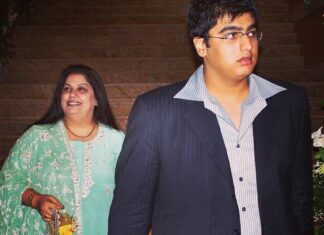 Arjun Kapoor Instagram - Yesterday was Mother’s Day I hated every bit of it.... Tomorrow is 9 years of me being an actor but I’m still lost without you Mom. Just like in this picture I hope ur smiling watching over me & u got my back...