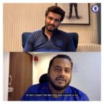 Arjun Kapoor Instagram – It was amazing talking about @easportsfifa and @chelseafc with professional esports athlete, @jauntytank, on the latest episode of Chelsea Ke Superfans! 
#gaming #fifa #football #chelsea #cfc #ktbffh #cfcind