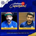 Arjun Kapoor Instagram - "Forwards mein saare bulls rakhe hai maine!" 💪 Catch @shivankit_parihar discussing his strong @chelseafc all-time XI on our new show, Chelsea Ke Superfans, hosted by yours truly 💙😎 #CFC #KTBFFH