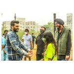 Arjun Kapoor Instagram - I’m back to my happy place ❤️❤️ . @rakulpreet @neena_gupta @kaachua @onlyemmay @madhubhojwani @nikkhiladvani @thejohnabraham #BhushanKumar @divyakhoslakumar #KrishanKumar @tseriesfilms @johnabrahament @emmayentertainment