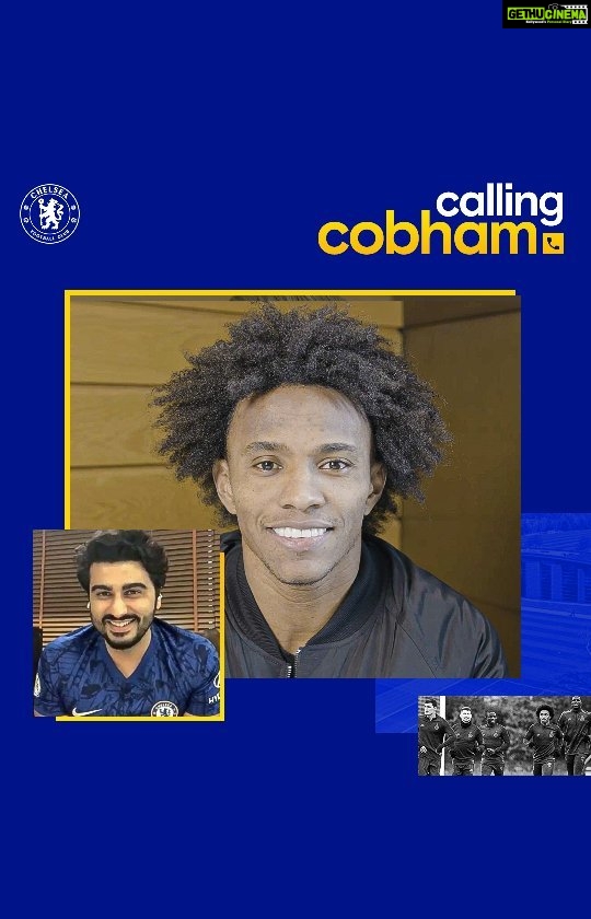 Arjun Kapoor Instagram - โI wish her all the best! God bless youโ๐ Willian sends a heartfelt message to our Chelsea Dadi, Kusum Kaneriya, for her continued support and gets candid about one of his favourite Chelsea goals ! Hint, itโs an absolute ๐ Don't forget you can watch the full show on the 5th Stand App! #CFC #ChelseaFC #KTBFFH @chelseafc