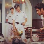 Arjun Kapoor Instagram - My 3rd film, my first day on set & I had the pleasure of standing in frame with you sir. It felt surreal then & it feels gut wrenching now to know that's all the time we had together. Thank you for all the amazing work you leave behind for us. Hope the pain is lesser wherever you are sir. RIP Irrfan Sir.