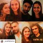 Arushi Sharma Instagram – This picture is from the year 2015, I along with my mom came to Mumbai for the screening of Tamasha at YRF.. completely awkward amongst so many filmy people but with glitter in my eyes I dreamt of becoming a part of this beautiful world of cinema. First time ever I expressed it to @imtiazaliofficial Imtiaz sir that I want to act.. how can I become an actor? And he gave me the most beautiful yet simple answer that patience and hardwork is the key and if destiny has it you will become an actor.
And after 7 years I stood in the same studio with my family & friends .. we sat in the same seats, we saw the film – MY FILM🤗, we cried and laughed and felt grateful for this journey. 
Felt like a long long road trip came to an end and a new one awaits. 
I’m so grateful to @eightypackabs Sameer sir, @chhotathalaiva Bissu sir, @vaibhav_vishant Vaibhav for making my dream come true of becoming a heroine. Thank you for believing in me. Thank you for trusting me to play Disha and making me a part of your 1st feature film. Jaadugar-our film is all about magic just like life is..

I wanted to share this incident with all the dreamers out there. Never stop dreaming. Never stop believing 🧿❤️ And please watch our film – now streaming on Netflix :)