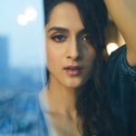 Arushi Sharma Instagram – There’s nothing wrong with occasionally staring out the window and thinking nonsense, as long as the nonsense is yours シ @meeteshtaneja @vibhagusain @snigdha_hairandmakeup @jueeleechavan