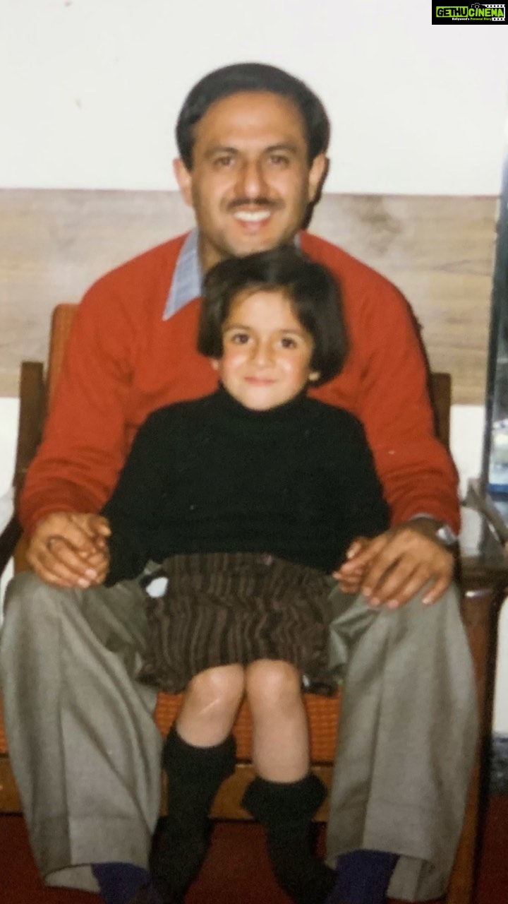 Arushi Sharma Instagram - My first teacher 👨🏻🏫 first friend 😎, first pro photographer 📷 - my father. I remember as a kid, how I hated my first few years of school ‘coz I was obsessed with being around you all the time. I would follow you everywhere and cry 😭 at the top of my voice if you left me. I’d furiously ask you, why do I need to make new friends when I have you as a friend ? And how you managed to make me understand the importance of school, friends and life. I needed a push and you gave me that. Post that many phases have come in my life but you continued to be the guiding force behind everything I did. I want to thank you Papa, for being supportive and understanding of my dreams in life. I have seen you mould yourself for my happiness. You have shielded the family in uncertain times. You have worked super hard to give us this beautiful life. You have made innumerable sacrifices and at the same time you upheld your integrity. I’m supremely blessed to be your daughter. Happy father’s day Papa. Everything I do, I do it for you. #happyfathersday #2021