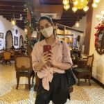 Arushi Sharma Instagram - My mask protects you, your mask protects me 😷