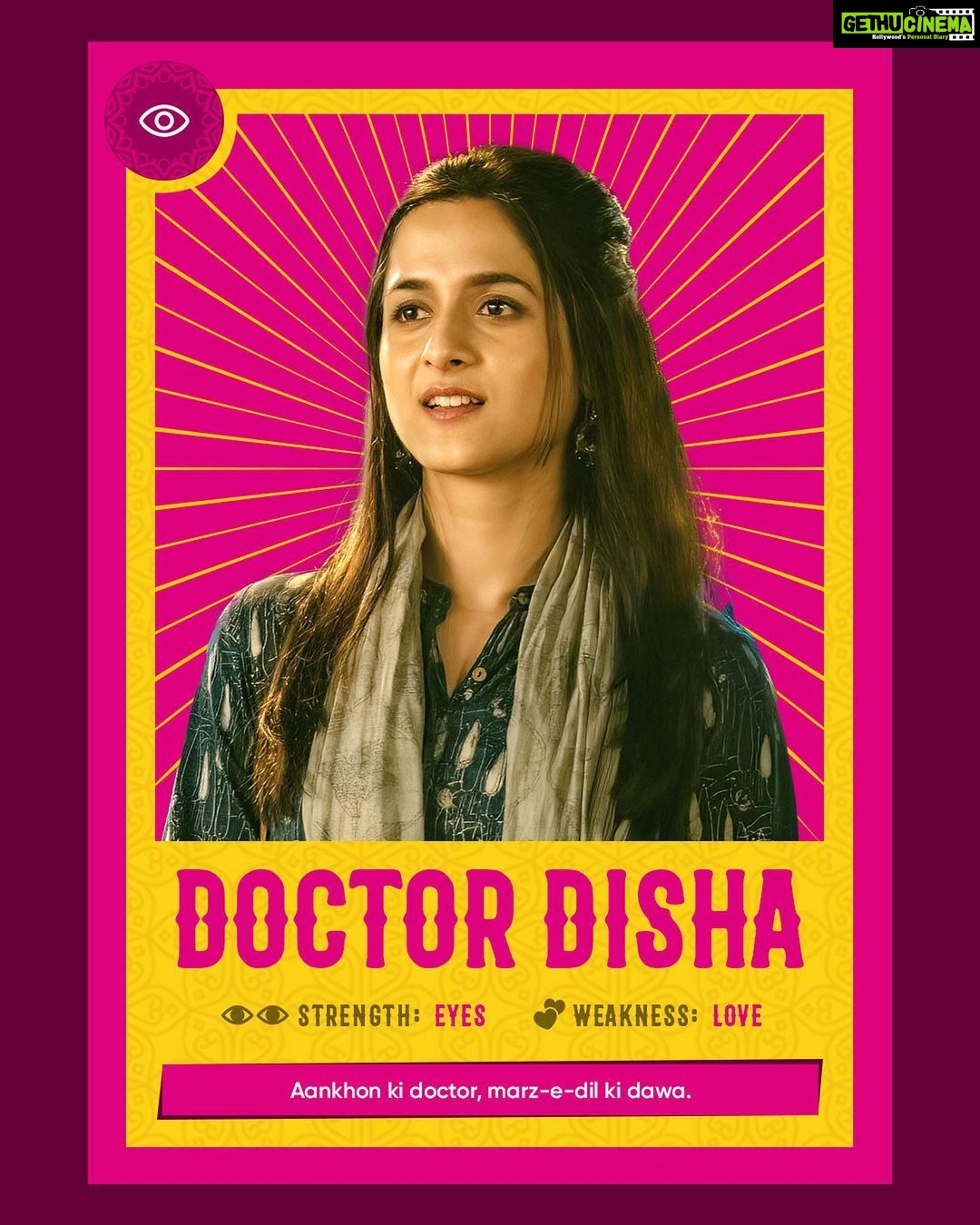 Arushi Sharma Instagram - Meet Dr. Disha 🩺, Magic Meenu 🪄 , Chacha 👨🏻and Jaadugar Chhabra🎩 in a week- only on @netflix_in -15th July @eightypackabs @chhotathalaiva @golaniamit @khannasaurus @actormanojjoshi @vikeshbhutani @shubhshivdasani @poshampa_pictures @chalkboardentertainment @shujaatsaudagar
