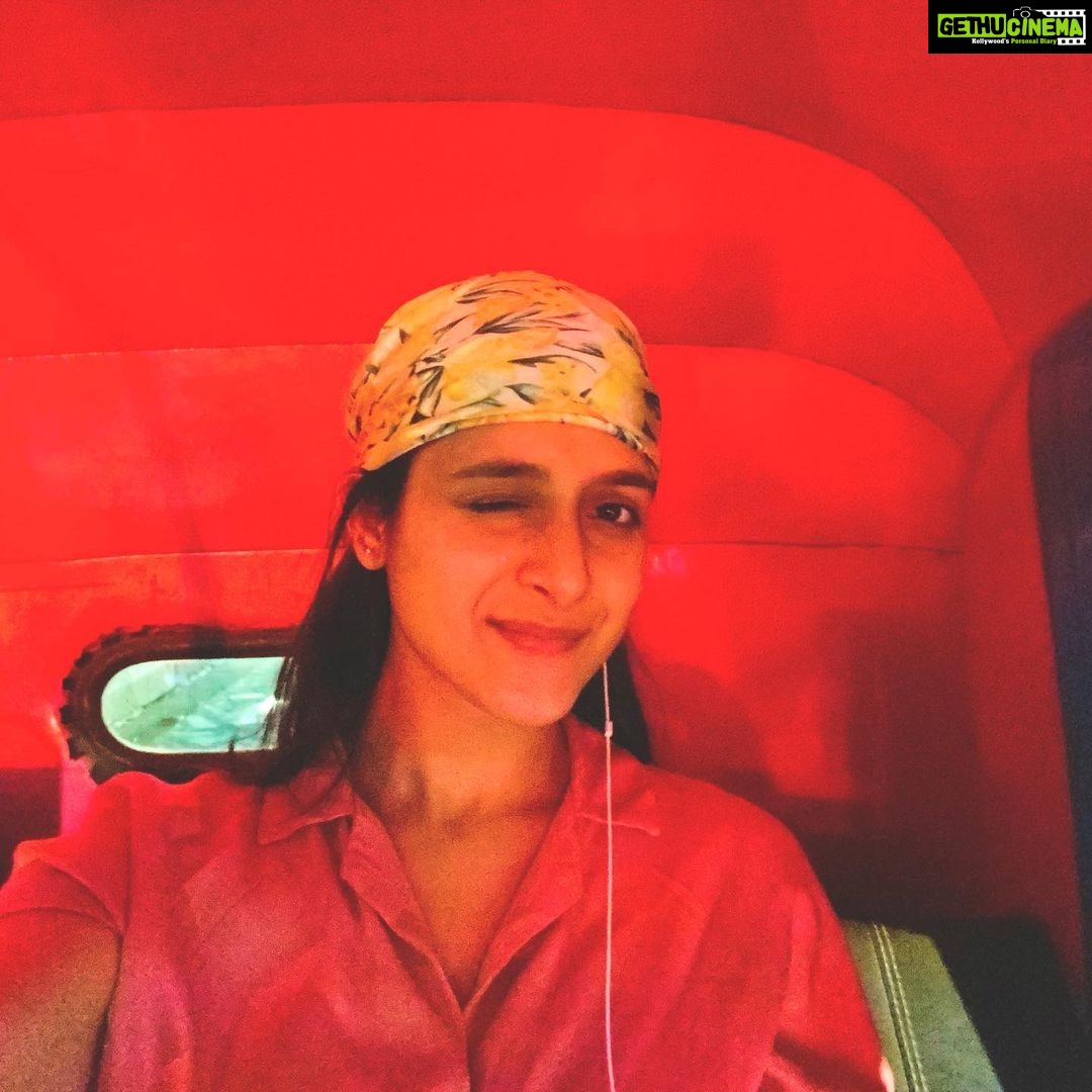 Arushi Sharma Instagram - #rickshawselfie