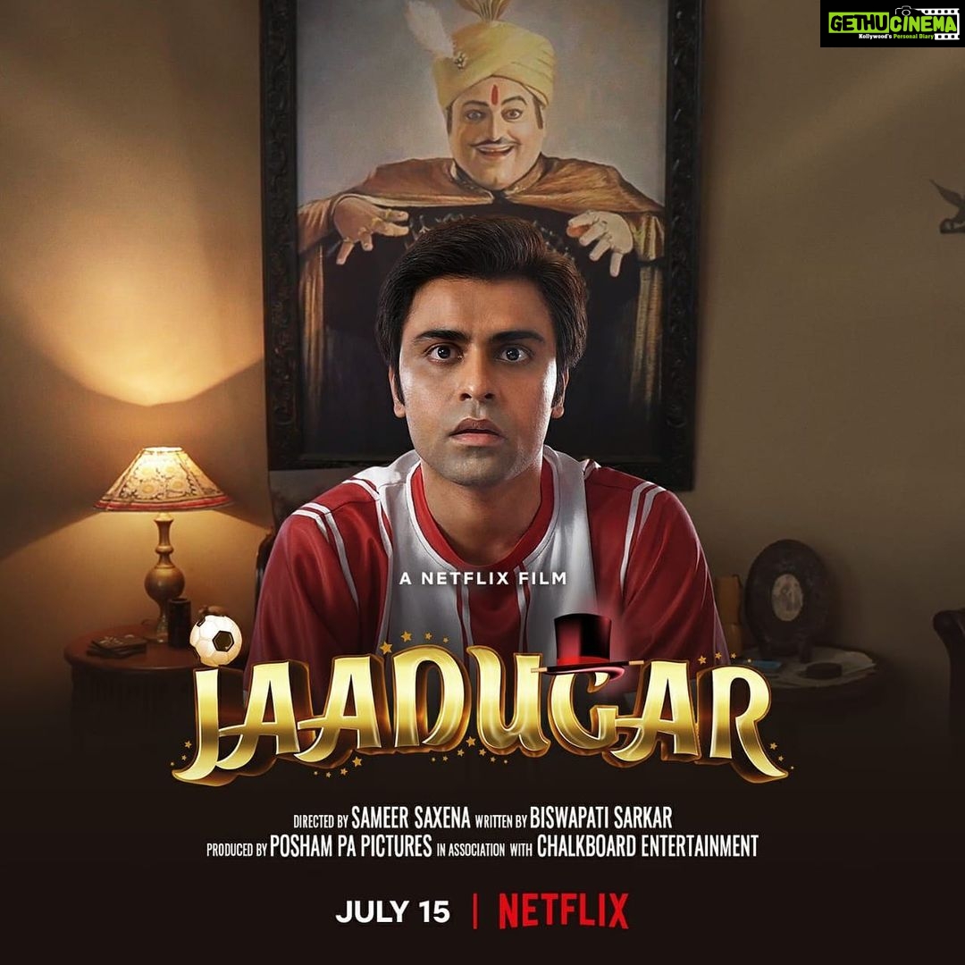 Arushi Sharma Instagram - 15th July!! #JaadugarOnNetflix @eightypackabs @chhotathalaiva @jitendrak1 @jaavedjaaferi @rukshardhilon12 @golaniamit @khannasaurus @vikeshbhutani @shubhshivdasani @poshampa_pictures @chalkboardentertainment @netflix_in