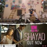 Arushi Sharma Instagram - Happy to share my favourite song-Shayad ! (Link in bio)❤️🤞🏻👩‍❤️‍💋‍👩🤩🌈 #Shayad #LoveAajKal @kartikaaryan @saraalikhan95 @imtiazaliofficial #DineshVijan @wearewsf @maddockfilms @officialjiostudios @officialjiocinema @reliance.entertainment @sarkarshibasish @randeephooda @ipritamofficial @kamil_irshad_official @sonymusicindia