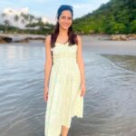 Arushi Sharma Instagram - Sunsets 🌅 and old hindi songs 🎶 can heal everything. Agonda beach