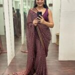 Arya Instagram - Saree obsession is for REAL 😮🥶❤️ Draped in @kanchivaram.in 😍 #sareelovers #obsessed #sareestyle #draped #sixyardsofbeauty #fashionista #trends #makeup #dressup #loveforfashion #aryabadai