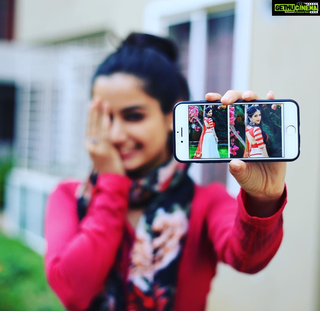 Ashika Ranganath Instagram - ❤🙈😘 PC : @shreyas.j.shankar