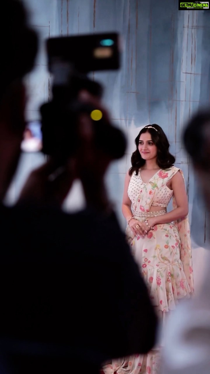 Ashika Ranganath Instagram - All about the pre-release event #Avatarapurusha ✨