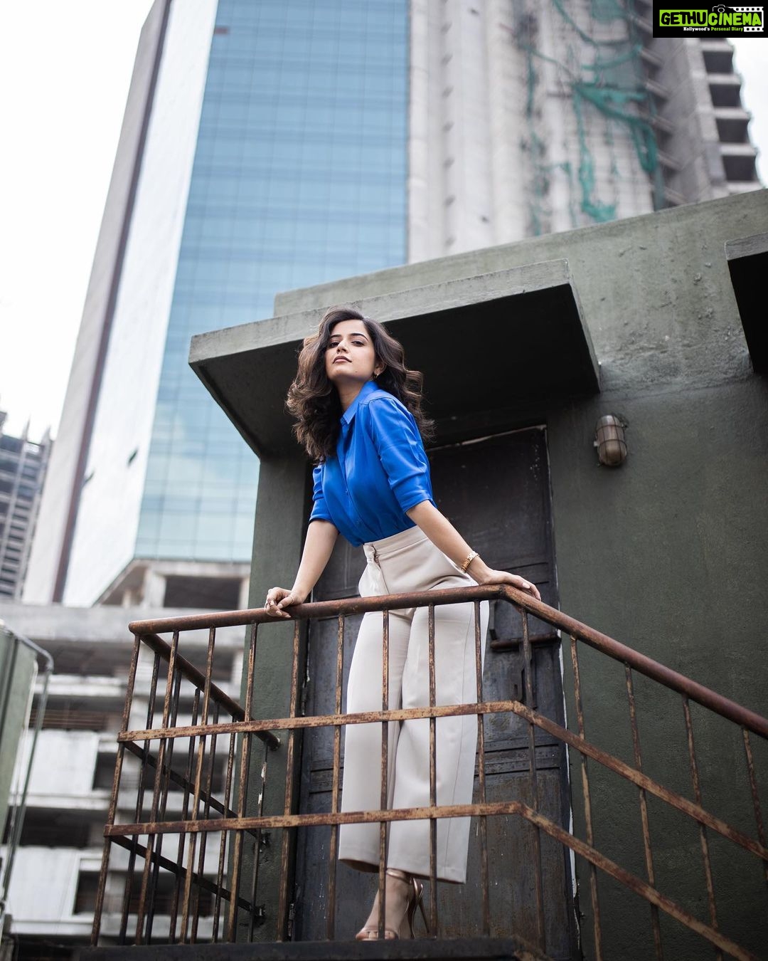 Ashika Ranganath Instagram - Shot by @vasukikarkone Make up @urjapatel_artistry Hair @makeup_by_sudha_baroi Accessories @akalpa_by_harshitha Outfit @zara Heels @stevemadden