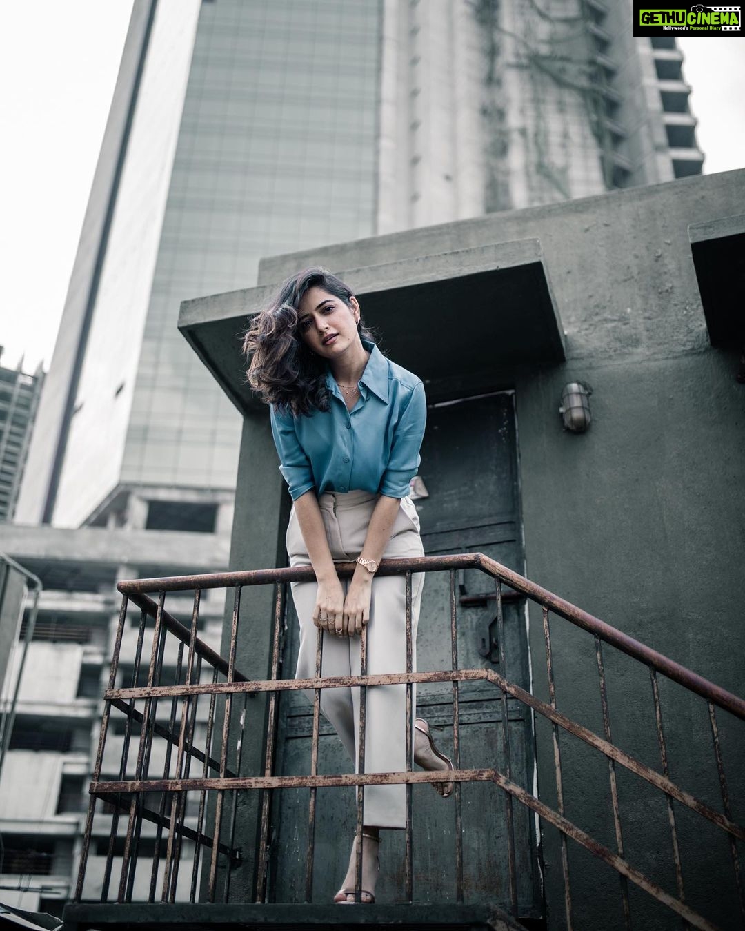Ashika Ranganath Instagram - Shot by @vasukikarkone Make up @urjapatel_artistry Hair @makeup_by_sudha_baroi Accessories @akalpa_by_harshitha Outfit @zara Heels @stevemadden