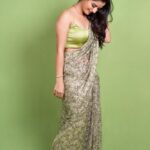 Ashika Ranganath Instagram - Wearing @kria_couture Styling myself 💁🏼‍♀️ Photography @rainbow_photography_official Make up @glamup_by_gunashree Hair @divyadivya933