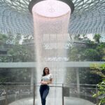 Ashika Ranganath Instagram - One of the beautiful airports I have come across.. Jewel Changi Airport