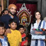 Ashika Ranganath Instagram - About today’s Muhurtha 🙏🏻 Need all your love and blessings ♥️🙌🏻🤗 #Madhagaja @sriimurali @mahesh_director @umapathy_s_gowda