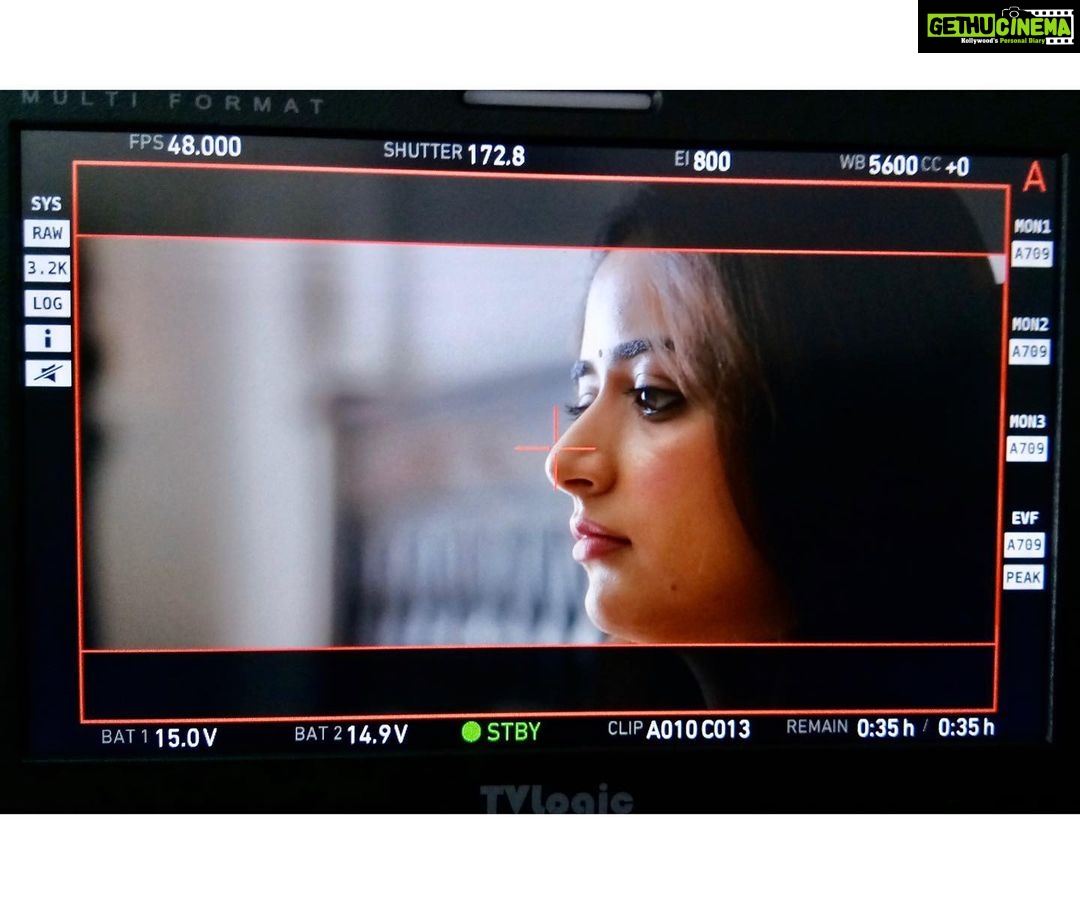 Ashika Ranganath Instagram - Offscreen monitor stories.. When we have such nice focus puller who can click candids 😉 #Raymoshoots #southafrica #shootlife ♥️