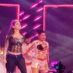 Ashika Ranganath Instagram - Mysoooooooore you were amazing🙌🏻 whatttaaaa crowd man! 😍 Swipe left.. Glimpse of my performance MUA, hair and Pc @shivugowda2011 ♥️ Outfit @shachinaheggar 🙈😍 Mysore, Karnataka