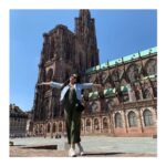 Ashika Ranganath Instagram - Strasbourg, France 😍 Cathédrale Notre Dame de Strasbourg