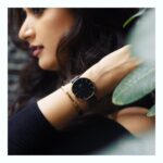 Ashika Ranganath Instagram - I’ve fallen in love with this beautiful piece of collection from @danielwellington 🖤 How did you’ll like it? Do you also prefer bigger dial watches?! Check out the 36 mm mesh watch from @danielwellington . Also, you can use my code DWXASHIKA and get an additional 15% off on the website or DW stores. #danielwellington Aaaaand, a huge shoutout to this amazing photographer @nithishayyod 📸