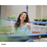 Ashika Ranganath Instagram - To this fun shoot 🌸 MUA : @makeoverwithlakshmi_shetty you’re such a pretty girl♥️ PC : @pavenfotography Location : @hammeredblr •