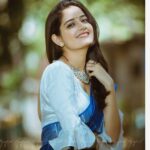 Ashika Ranganath Instagram – “Little by little”
.
.
.
PC : @raaghavphotography 💕
Choker : @studiobluefashions 
Blouse : @shravin_design_studio