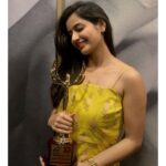 Ashika Ranganath Instagram - Thank you @chittara_kannada for recognising me and appreciating for my work🤗 Thanks to each one of you who is constantly supporting me in this journey😍 Loads of love❤️❤️❤️ #Chittarastyleawards2019 #10yearschittara • • • Outfit : @springdiariesstore 💗 PC : @photographer_ajay thanks for coming and being there for me ☺️