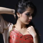 Ashika Ranganath Instagram - ♥️ Wearing : @shachinaheggar 👗 PC : @photographer_ajay 📸 Make up : @makeupdiaries_by_ashwini Hair : @glamup_by_shrutibadami Assisted by : #Rakesh Studio : @studiofibonaccii