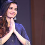 Ashika Ranganath Instagram - Being a guest to your own college is always special .. first was during mugulunage 😍this time for #Raambo2 ♥️ #Anubhav2018 #guest #Raambo2 #promotions