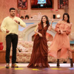Ashika Ranganath Instagram - Tune into colors kannada today at 8pm .. mugulunage team in maja talkies 🤗😍and special mention to my darling designer @shachinaheggar who made this jumpsuit look beautiful on me ❤️you save me everytime ! 🙈🤗