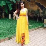Ashika Ranganath Instagram - Wearing this beautiful maxi by @shachinaheggar 💕mugulunage promotions ☺️😊