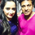 Ashika Ranganath Instagram - Happy birthday shivanna 💕😍I feel so lucky n happy to have worked with you n you're just 1 awesome human being ! With all due respect ❤️