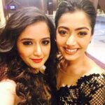 Ashika Ranganath Instagram - Wishing the sweetest n most adorable couple 💕happy life .. loads of love @rashmika_mandanna @rakshitshetty Dusit Thani Abu Dhabi