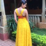 Ashika Ranganath Instagram - Wearing this beautiful maxi by @shachinaheggar 💕mugulunage promotions ☺️😊
