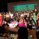 Ashika Ranganath Instagram - Thanks for all the love n support my dear lovely girls 🙌🏻💕such a special moment for me was overwhelmed by your love ❤️ thanks to all the staff n principal Mam you're the sweetest 😘 beautifully sung by sonu nigam do listen n share #kereyeri #songrelease #mugulunage #JNC https://youtu.be/c4yMQZBa0YA
