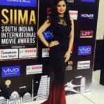Ashika Ranganath Instagram - Day 1 @siimawards 😍#firstexperience #inabudhabi wearing @arundathi_anjanappa 💕I can't thank you enough darling Abu Dhabi, United Arab Emirates