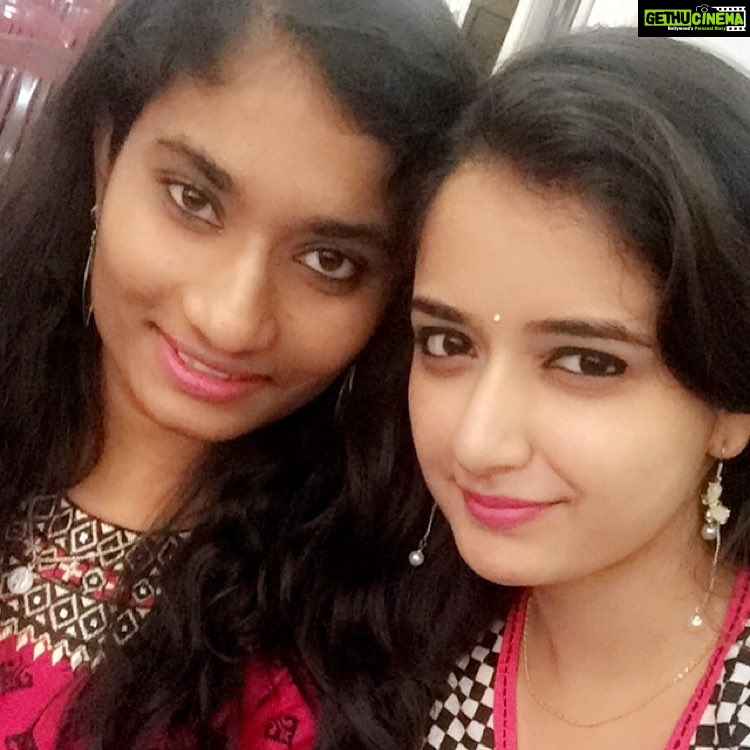 Ashika Ranganath Instagram - Happy birthday darling 😘 Loads of love to you bae .. we may not meet each other everyday , we may not talk to each other everyday but when I remember about the best I have , it's you love ❤😘 have a nice day ☺
