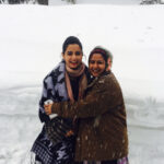 Ashika Ranganath Instagram - Can't ask for more ❤❤ my two beautiful women 😘. Happy women's day to every beautiful human being !