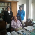 Athulya Chandra Instagram - "If I have seen further than others ,it is by standing upon the shoulders of giants.” #adv.B.Ramanpillai #adv.A.Rajesh