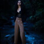 Athulya Chandra Instagram - Water Strider 💚💙 ... ... Picture Courtesy @aghil_menon Production House@maxxocreative Stylist @yedhuu Costume & accessories @veromodaindia Location @wyte.mist_mountain_club @__maalam__ @abhay_baburaj @i_am_mr_pappaly ❤️🙏 .... .... .... #portraitshoot #veromoda