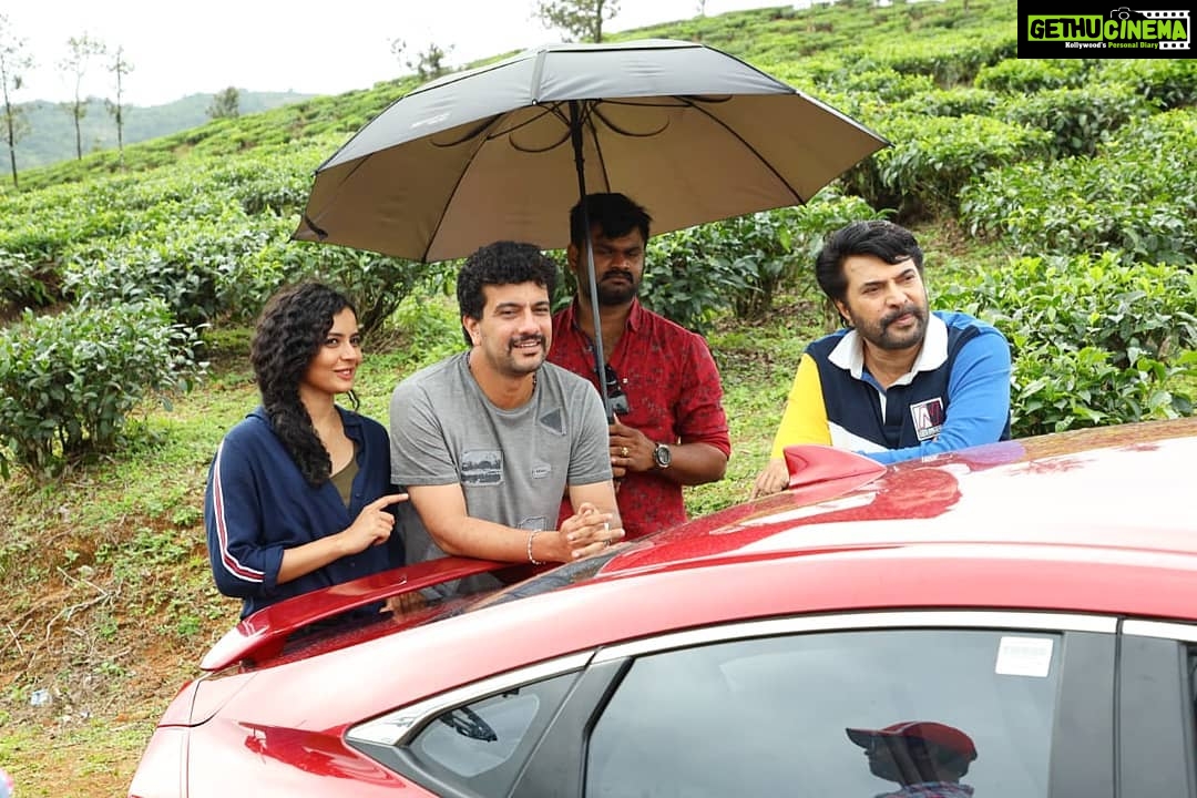 Athulya Chandra Instagram - Ganagadharvan 💕hitting the theatres on 27th September #bts .. .. .. .. . .. .. .. .. .. #ganagandharvan #mamooka #ikka #mammootty #rameshpisharodyentertainments #rameshpisharody #mollywoodmedia #malayalamcinemas #mallugram
