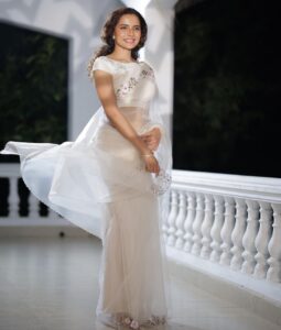 Athulya Chandra Instagram - Six yards of sheer elegance @paris_de_boutique 🤍