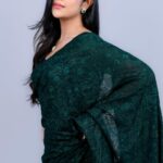 Avika Gor Instagram - Every Saree has a story🍃 Wearing @tirumaladesigners Captured by @gouravkumawatphotography Hair & makeup by @ganatra_preet & team Location @masterdeepakhairexpert
