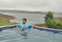 Avinash Tiwary Instagram - Mujhe bahut maza aaya...socha bata doon :) Thank you @travalongstays for hosting my family. Grateful! Vaitarna Dam