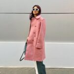 Avneet Kaur Instagram – Colour blocking!!! 🤍💗💚 #styledbyme #colourpallette 

Outfit: @saangi_pret 
stylist: @digitallydiksha 

winter wear : @shop.dlanxa 
Style partner: @styling.your.soul

Belt- @maisonvalentino 
Shades- @dior 
Bag- @katespadeny 
Boots- @hm Mumbai, Maharashtra